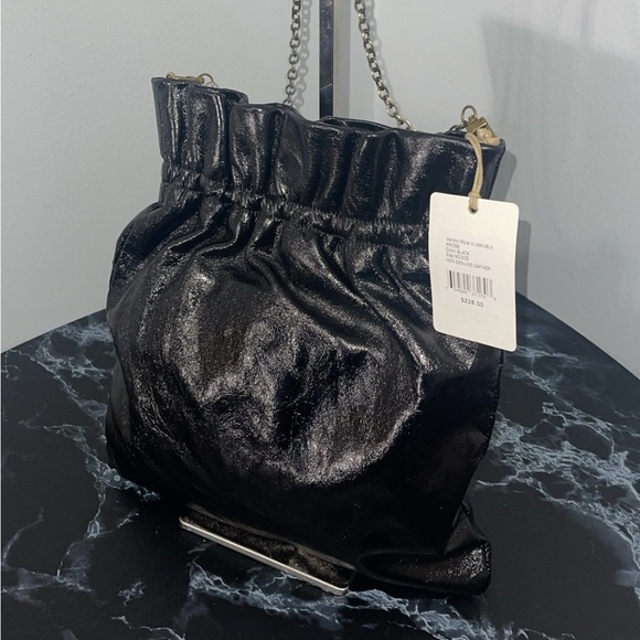 HOBO Handbag Prose Convertible Crossbody Bag Black Genuine Leather AUTHENTIC NEW - Picture 6 of 11